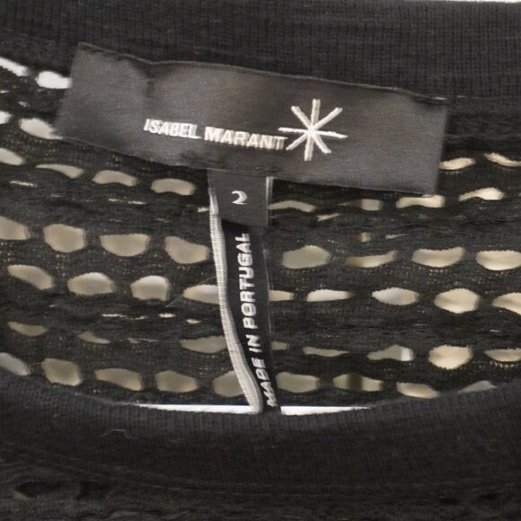 Isabel Marant mini dress in black size 2 - Picture 6 of 11